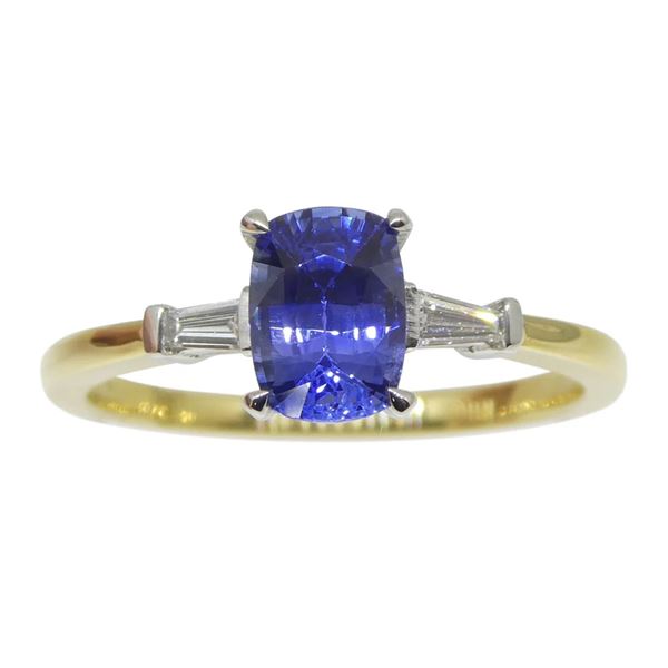 Lovely 1.15 Ct GIA Certified Natural Sapphire Ring