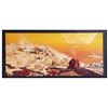 Image 1 : 70. Matthew Yuricich Collection:Framed Hand-Painted Matthew Yuricich Vulcan Landscape Matte Painting