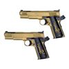 Image 2 : 114. Pair of Castor Troy's (Nicolas Cage) Stunt Custom Springfield Armory M1911-A1 Pistols ### FACE/