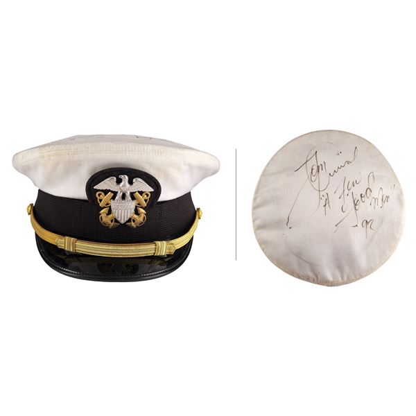 116. Tom Cruise-Autographed Lieutenant Daniel Kaffee's US Navy Dress Cap ### FEW GOOD MEN, A (1992)