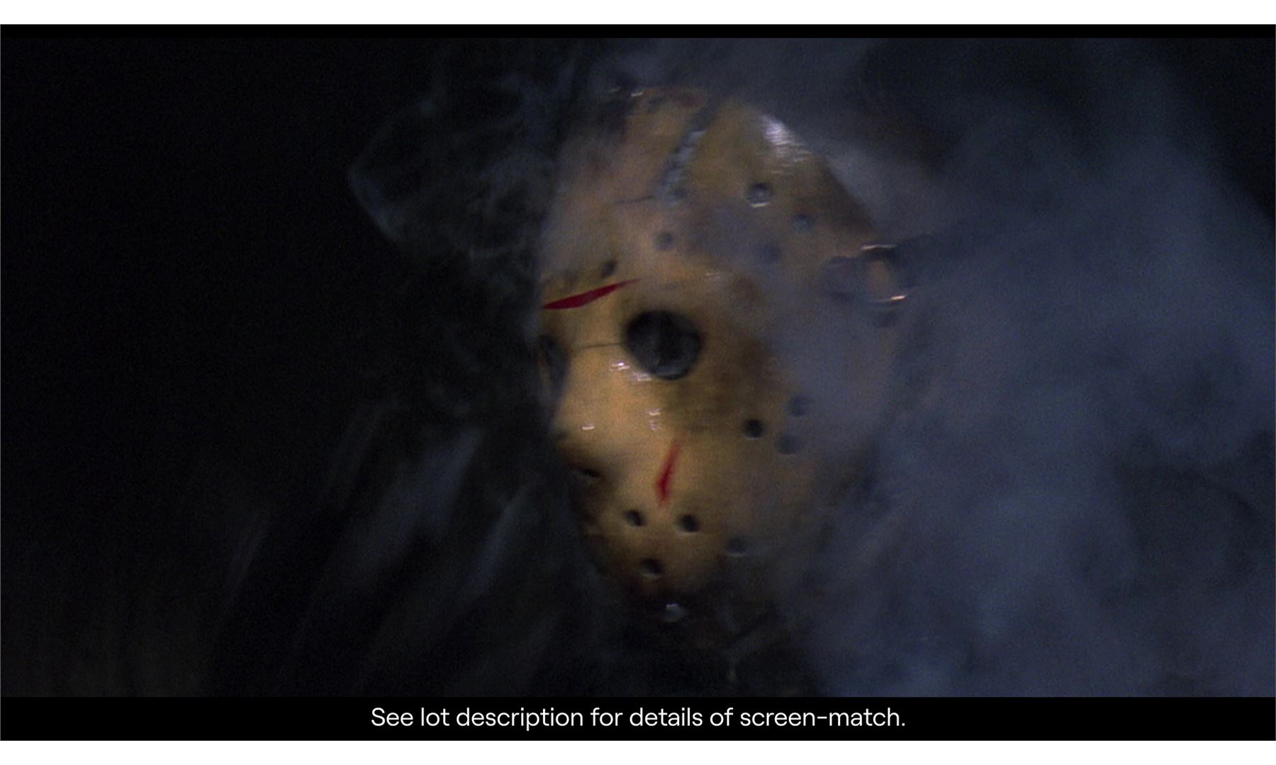 125. Jason Voorhees' (Kane Hodder) Screen-Matched Hockey Mask ...