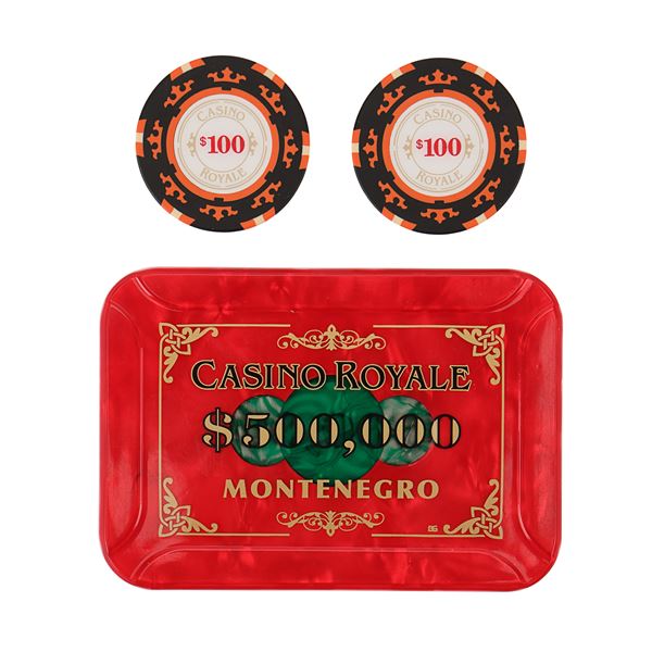 183. $500,000 Casino Plaque and Two $100 Casino Chips ### JAMES BOND: CASINO ROYALE (2006)