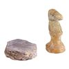 Image 1 : 286. Andy Dufresne's (Tim Robbins) Stone-Carved Chess Knight with Stone ### THE SHAWSHANK REDEMPTION