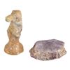 Image 2 : 286. Andy Dufresne's (Tim Robbins) Stone-Carved Chess Knight with Stone ### THE SHAWSHANK REDEMPTION