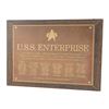 Image 3 : 319. Michael and Denise Okuda Collection: USS Enterprise-E Dedication Plaque ### STAR TREK: FIRST CO