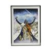 Image 1 : 406. William Plumb Collection: Framed Hand-Drawn Boris Vallejo Character Montage Poster Comp ### STA