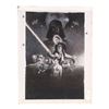 Image 1 : 417. Hand-Embellished Kazu Sano Style Final Production Artwork for Newspaper Ad Slick ### STAR WARS: