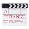 Image 5 : 449. "A" Camera Clapperboard ### TITANIC (1997)