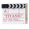 Image 8 : 449. "A" Camera Clapperboard ### TITANIC (1997)