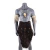 Image 2 : 494. Screen-Matched Wachootoo Shaman's (Danny Daniels) Costume with Wachati Tribesman Staff ### ACE 