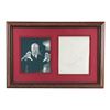 Image 2 : 498. Framed Alfred Hitchcock's Autograph and Signature Caricature ### ALFRED HITCHCOCK