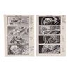 Image 5 : 510. Set of Eight Martin Asbury Hand-drawn "Burn and Bag" Storyboard Pages ### ALIEN3 (1992)