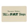 Image 5 : 536. Thornton Melon's (Rodney Dangerfield) Credit Card and "Tall and Fat Shop" Business Card ### BAC