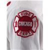 Image 6 : 550. Lieutenant Stephen "Bull" McCaffrey's (Kurt Russell) Chicago Fire Department Shirt and Tool Bel