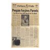 Image 3 : 566. "Penguin Forgives Parents" Gotham Globe Newspaper ### BATMAN RETURNS (1992)