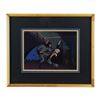 Image 2 : 580. Hand-Painted Batman (Kevin Conroy) and The Penguin (Paul Williams) Animation Cel ### BATMAN: TH