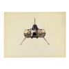 Image 1 : 590. Hand-Drawn Ralph McQuarrie Colonial Viper Front View Concept Illustration ### BATTLESTAR GALACT
