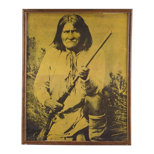 687. Nicholas Colasanto's Framed Geronimo Print ### CHEERS (T.V. SERIES 1982-1993)