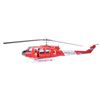 Image 1 : 698. Rocky Mountain Rescue Helicopter Model Miniature Replica ### CLIFFHANGER (1993)
