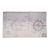 Image 2 : 712. Set of Eight Snake Tower Blueprints ### CONAN THE BARBARIAN (1982)