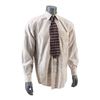 Image 2 : 823. The Narrator's (Edward Norton) Distressed Dress Shirt and Tie ### FIGHT CLUB (1999)