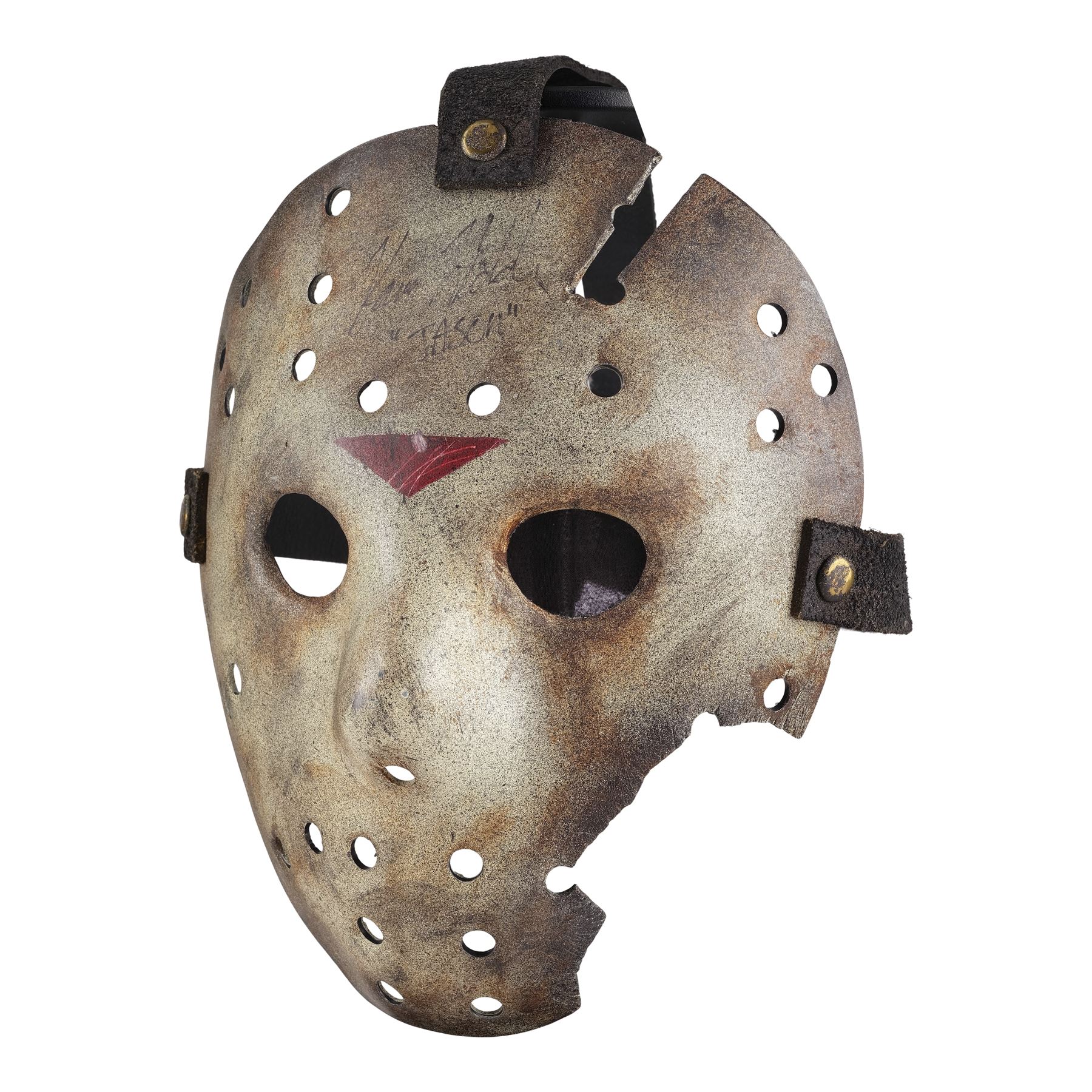 857. Kane Hodder-Autographed Promotional Jason Voorhees Hockey Mask ...