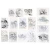 Image 1 : 942. Set of 15 Hand-Drawn Doug Brode Licensing Concept Illustrations ### HARRY POTTER AND THE PRISON