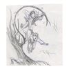 Image 4 : 942. Set of 15 Hand-Drawn Doug Brode Licensing Concept Illustrations ### HARRY POTTER AND THE PRISON