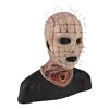 Image 1 : 958. The Priest's (Jamie Clayton) Pinhead Makeup Appliance and Cowl ### HELLRAISER (2022)