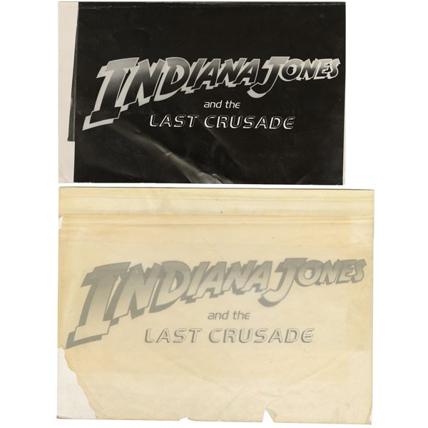 1003. Printed Title Card Artwork ### INDIANA JONES AND THE LAST CRUSADE (1989)
