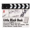 Image 2 : 1096. Cast-Autographed Clapperboard ### LITTLE BLACK BOOK (2004)