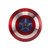 Image 1 : 1123. Stan Lee-Autographed Captain America (Chris Evans) Shield Replica with Stand ### CAPTAIN AMERI