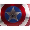 Image 3 : 1123. Stan Lee-Autographed Captain America (Chris Evans) Shield Replica with Stand ### CAPTAIN AMERI