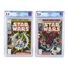 Image 2 : 1143. CGC-Graded Star Wars No. 1-4 Alemar's Bookstore Variant Comics ### MARVEL COMICS