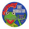 Image 1 : 1197. Jim Henson-Autographed 1983 ConStellation Muppet Pin ### THE MUPPETS TAKE MANHATTAN (1984)