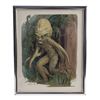 Image 1 : 1225. Doug Beswick Collection: Framed Hand-Painted George Barr Octaman Concept Artwork ### OCTAMAN (