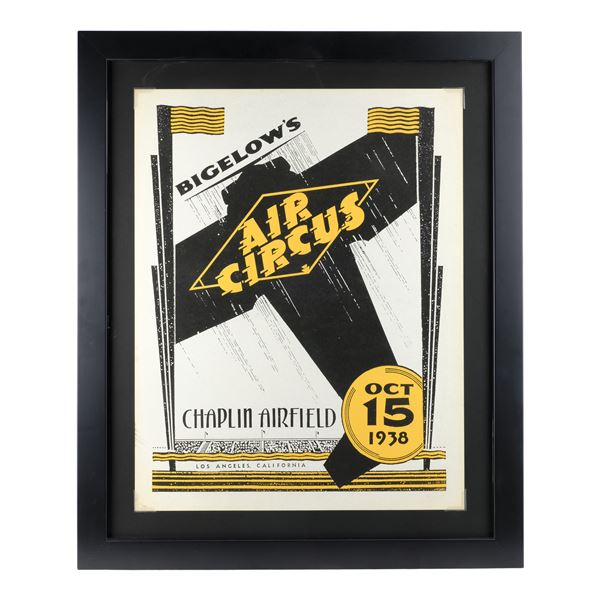 1303. Framed Bigelow's Air Circus Poster ### THE ROCKETEER (1991)