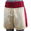 Image 3 : 1307. Clubber Lang's (Mr. T) Photo-Matched Boxing Shorts ### ROCKY III (1982)