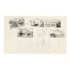 Image 5 : 1348. Douglas Trumbull Collection: Set of Hand-Drawn Ralph McQuarrie Sketches and Storyboards ### BA