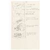 Image 8 : 1350. Douglas Trumbull Collection: Set of Hand-Drawn Ralph McQuarrie Storyboards ### BACK TO THE FUT