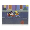 Image 1 : 1369. "Do The Bartman" Hand-Painted Animation Cel with Photocopy Background ### THE SIMPSONS: BART S