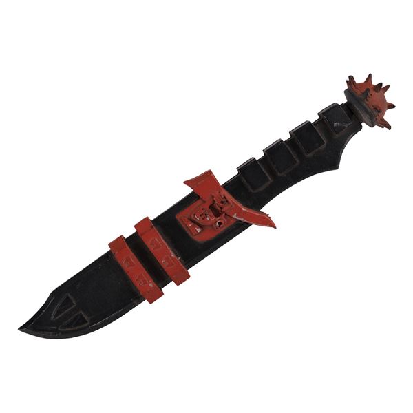 1430. Michael and Denise Okuda Collection: Klingon D'k Tahg Knife in Sheath ### STAR TREK V: THE FIN