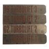 Image 1 : 1435. Michael and Denise Okuda Collection: Set of Turbolift Signage ### STAR TREK: FIRST CONTACT (19