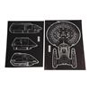 Image 8 : 1452. Michael and Denise Okuda Collection: Concept Art and Blueprints Portfolio ### STAR TREK: THE N
