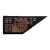 Image 1 : 1472. Michael and Denise Okuda Collection: Small Right-Pointing LCARS Side Panel ### STAR TREK: VOYA