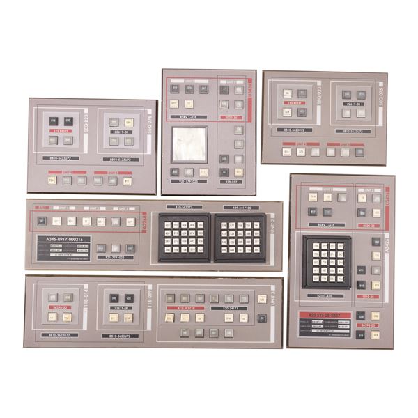 1490. Michael and Denise Okuda Collection: Set of Six Enterprise NX-01 Control Panels ### STAR TREK: