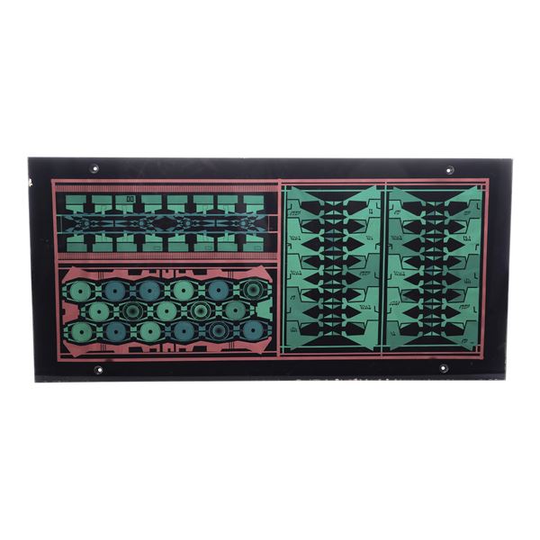 1506. Michael and Denise Okuda Collection: Cardassian Rectangular Computer Panel ### STAR TREK FRANC
