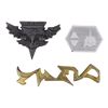 Image 1 : 1512. Michael and Denise Okuda Collection: Pair of Klingon Badges with Romulan Emblem ### STAR TREK 