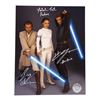 Image 1 : 1650. Hayden Christensen, Ewan McGregor, and Natalie Portman-Autographed Promotional Still ### STAR 