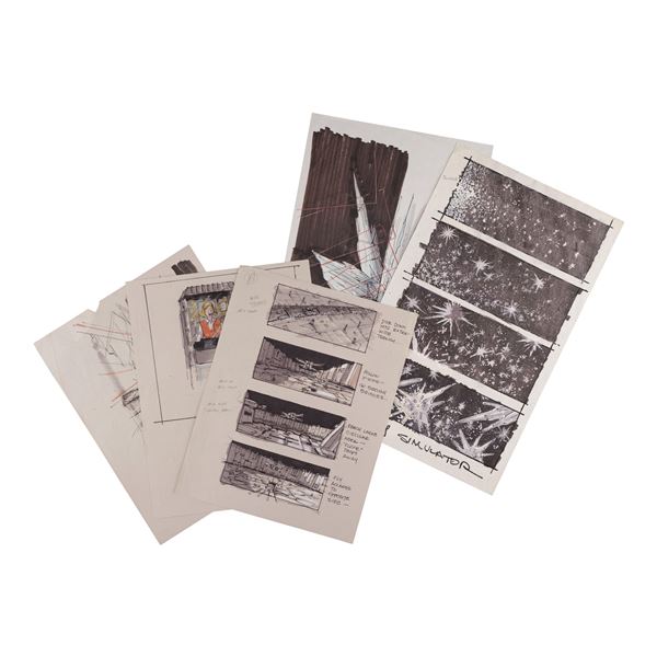 1698. Collection of Hand-Drawn Concept Art and Storyboards ### STAR WARS: STAR TOURS (1987)